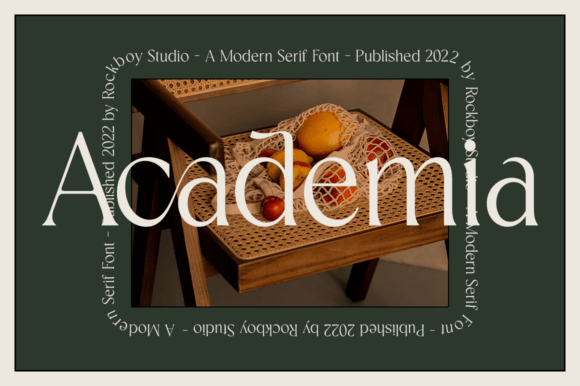 Academia Typeface Review: An Elegant Serif for Modern Brand Identity