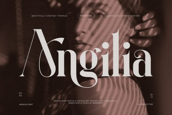 Angilia Typeface Review: Elegant Serif for Sophisticated Branding