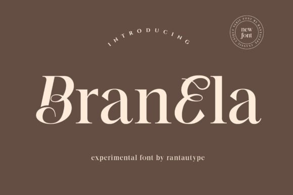 Branela: A Display Serif for Editorial Design