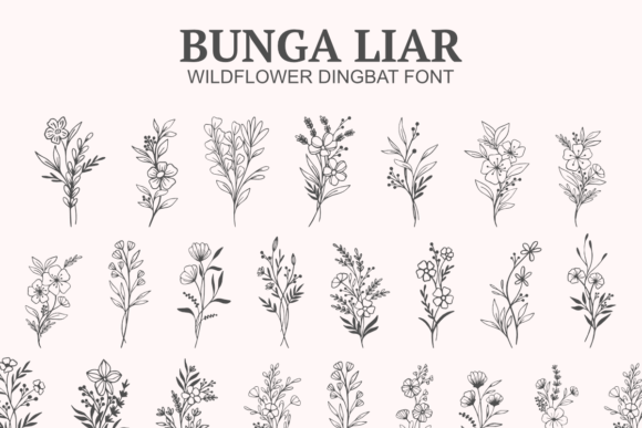 Bunga Liar: The Wildflower Typeface That Transformed My Brand Identity