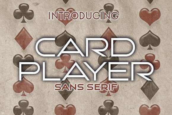 Card Player: The Elegant Sans Serif Font for Polished Brand Identity
