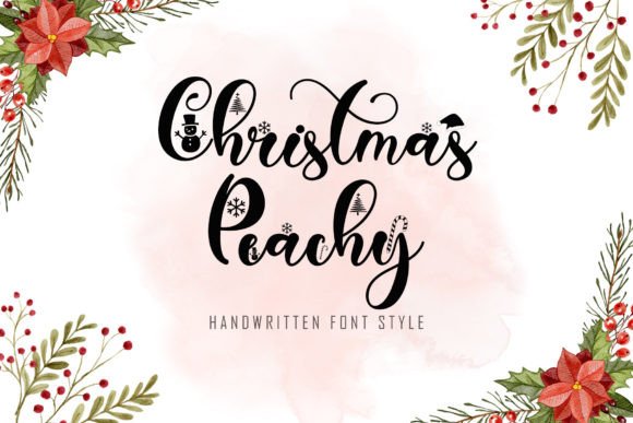 Christmas Peachy: The Perfect Holiday Typeface for Festive Campaigns