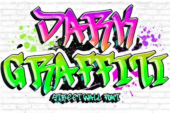 Dark Graffiti: A Modern Blackletter Typeface for Editorial Design