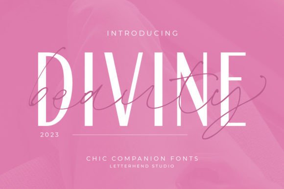Divine Beauty: A Modern Serif-Sans Hybrid for Editorial Design