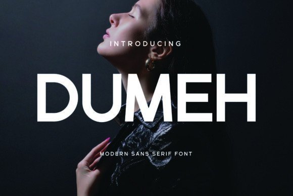 Dumeh: The Minimalist Sans Serif for Clean Brand Identity
