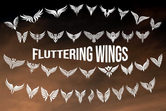 Fluttering Wings Typeface: A Graceful Addition to Handmade Branding