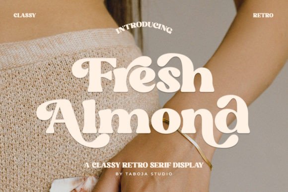 Fresh Almond: The Serif Typeface for Scroll-Stopping Brand Identity