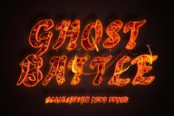 Ghost Battle: The Premium Blackletter Typeface for Bold Branding