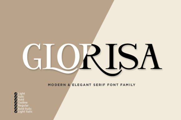 Glorisa Typeface Review: Elevating Editorial Design with Refined Serif Elegance