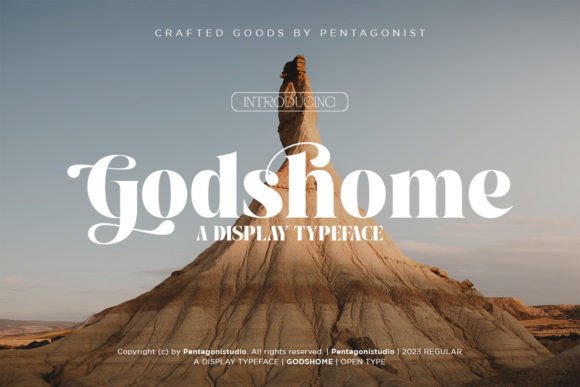 Godshome: A Sophisticated Serif for Handmade Branding