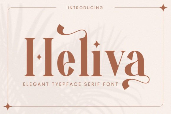 Heliva: A Premium Serif Font for Polished Brand Identity