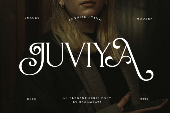 Juviya: The Elegant Serif Typeface for Nostalgic Brand Campaigns