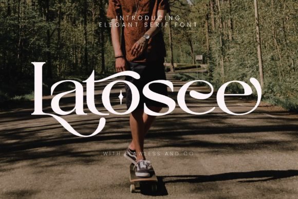 Latosce Serif Font Review: Elevating Campaign Visuals