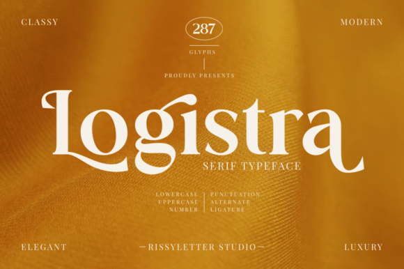 Logistra Typeface Review: A Professional Serif for Modern Brands