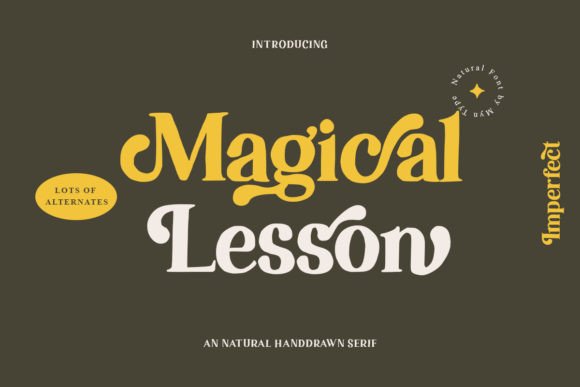 Magical Lesson: The Serif Font for Editorial Excellence