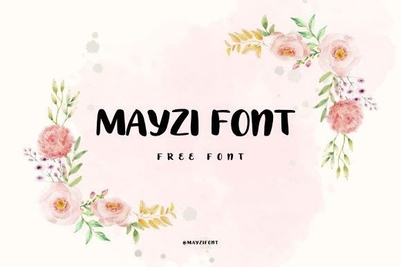 Mayzi: The Elegant Script Typeface for Modern Editorial Design