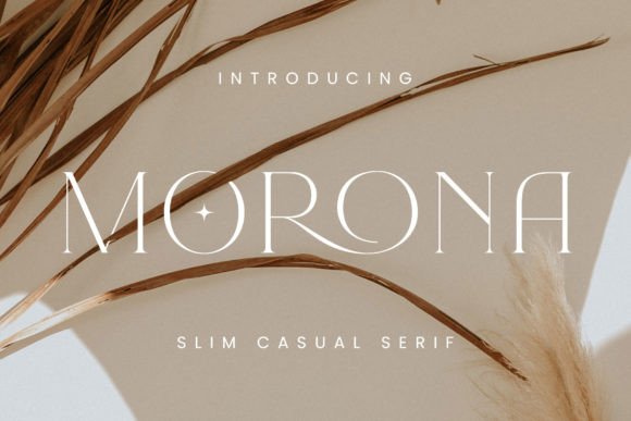 Morona: The Elegant Serif Font for Professional Branding