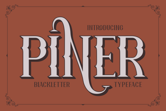 Piner: A Designer’s Honest Review of This Blackletter Typeface