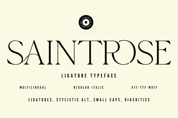 Saintrose Typeface Review: Elevating Digital Brand Identity