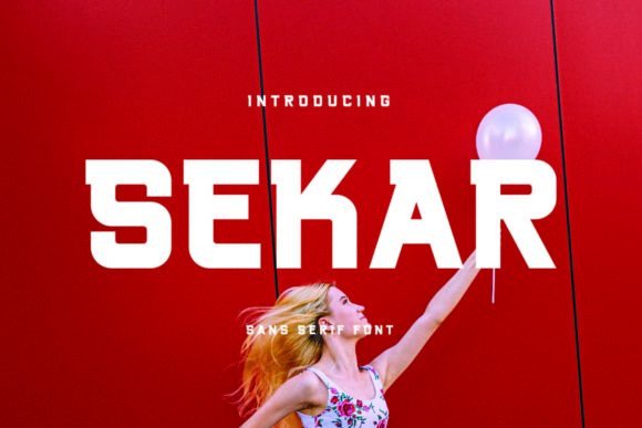 Sekar: The Premium Sans Serif Typeface for Scroll-Stopping Visuals