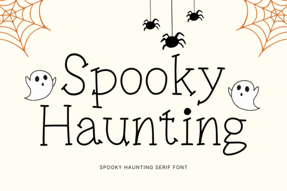 Spooky Haunting: The Premium Serif Font for Bold Branding