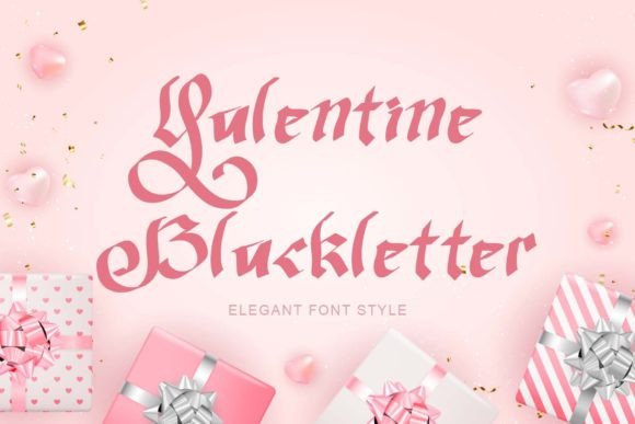 Valentine Blackletter: Elevate Your Brand’s Visual Identity