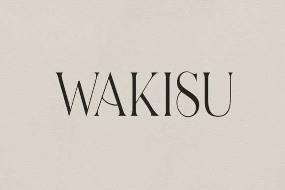 Wakisu: The Serif Typeface That Elevates Editorial Design